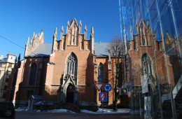 ST. GERTRUDE OLD CHURCH IN RIGA