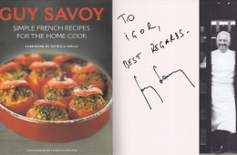 Chef Guy Savoy of France