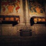 Wooden Sarcophagi of Count of Barcelona Ramon Berenguer I and His Wife